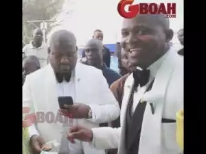 Video: Oyekan Elegushi Dancing & Spraying The Drummers Outside As Slaymamas & Millionaires Storm In Style